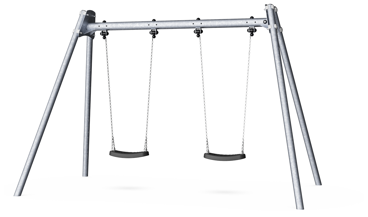 KOMPAN Doppelschaukel H:2,0m Ansicht 5