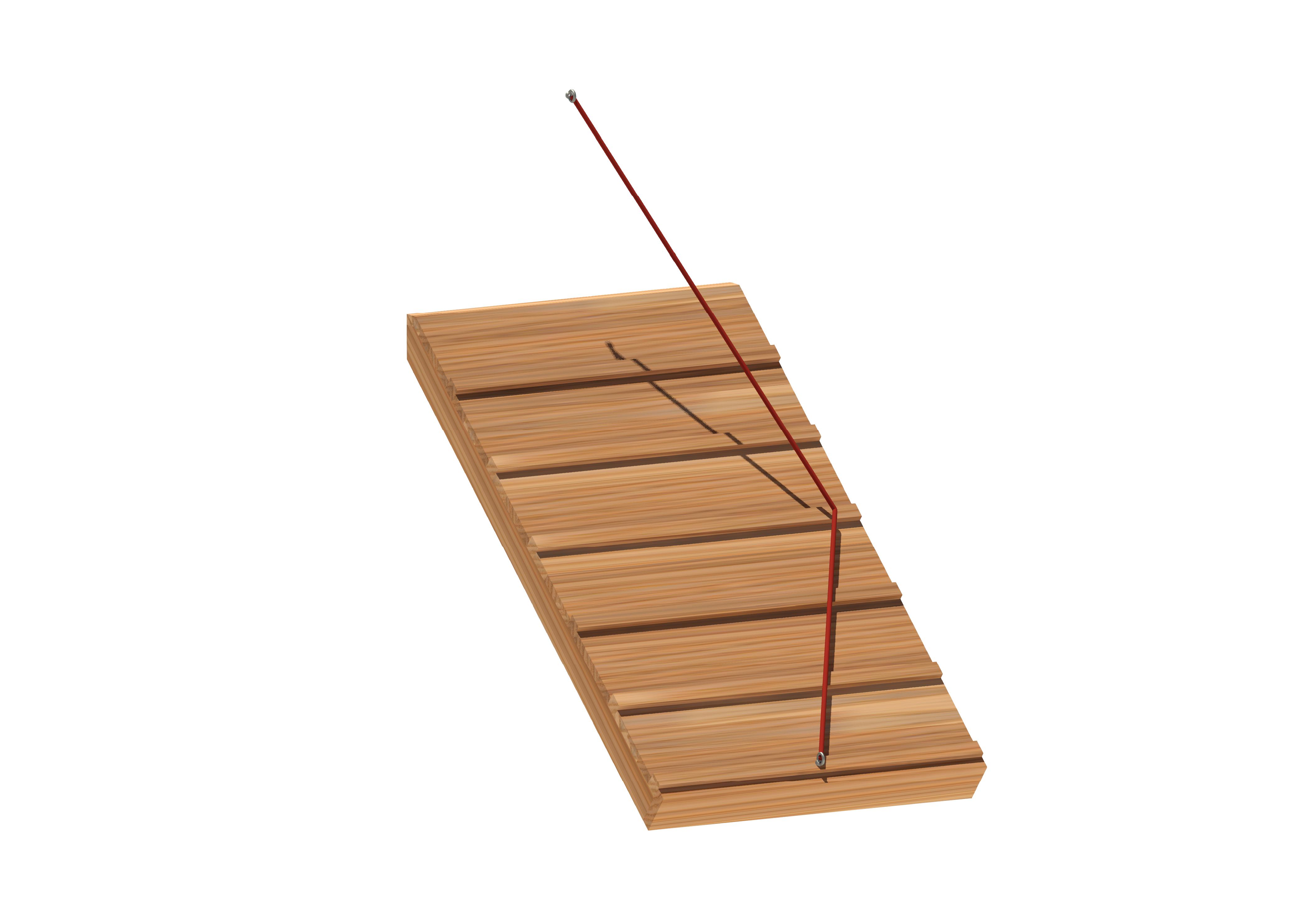 Ersatz-Holzbau - für schräge Rampe, 134 Ansicht 2