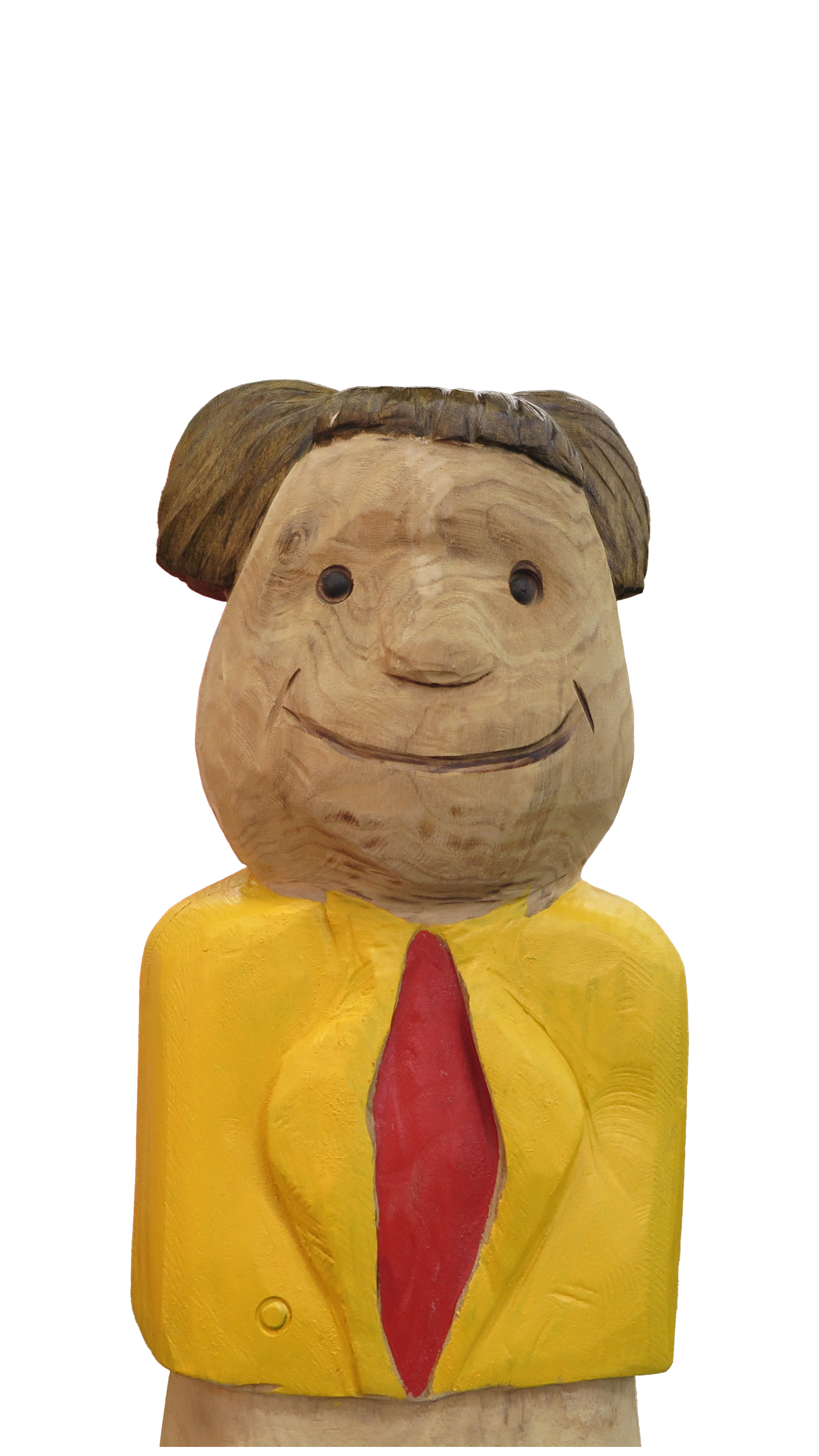 Pfostenkopf/Schnitzfigur Max - Ansicht 2