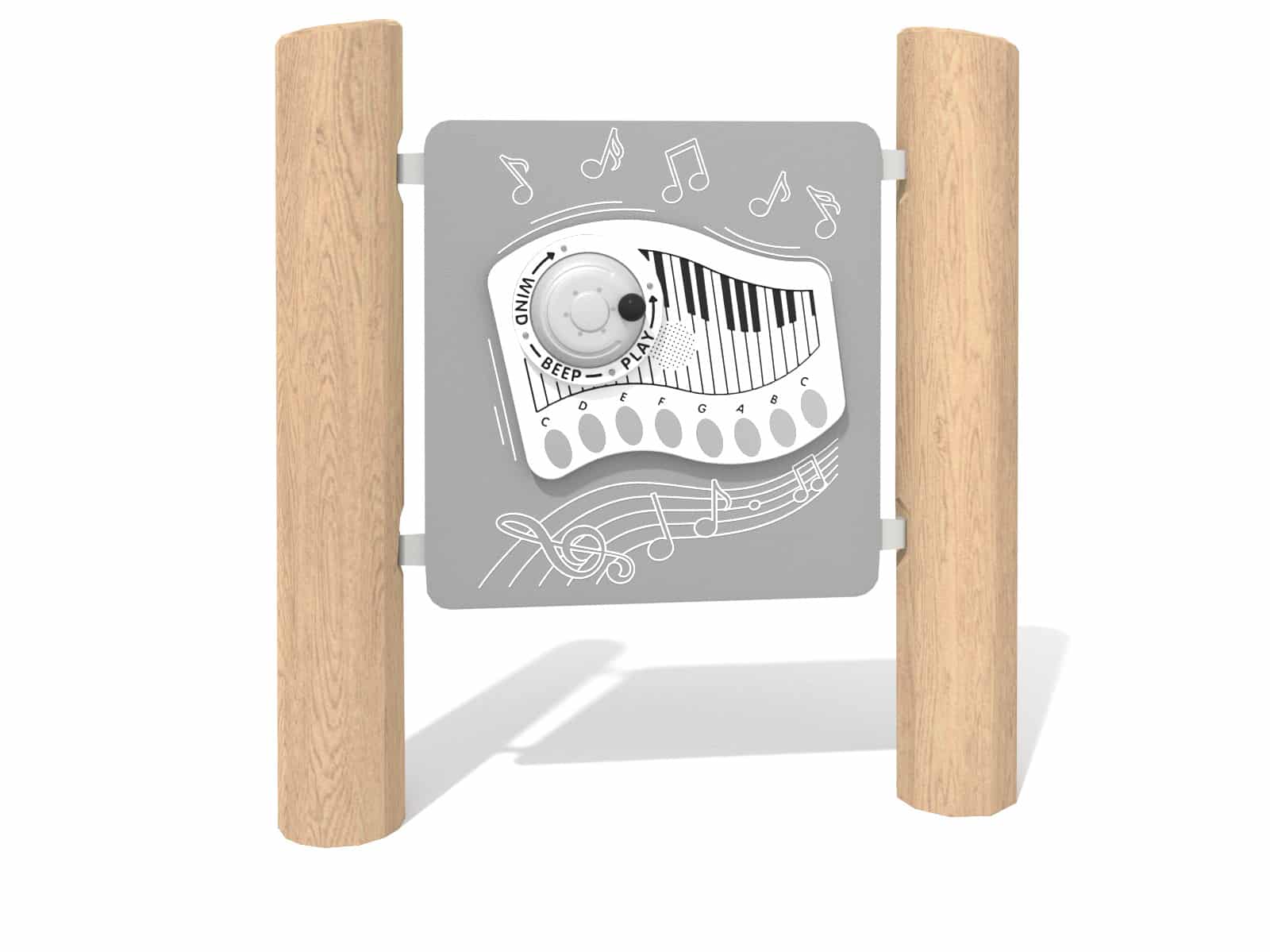 Motorikwand Piano Workstation Ansicht 2