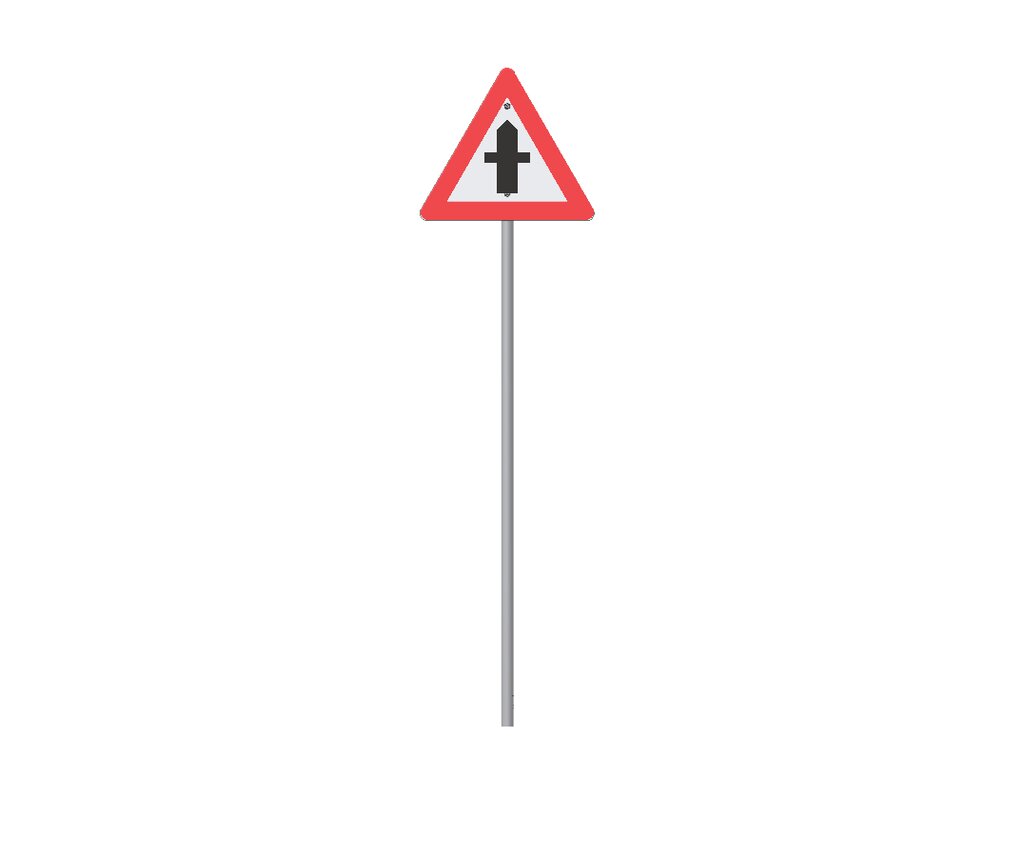 Kreuzung - Verkehrsschild Ansicht 2