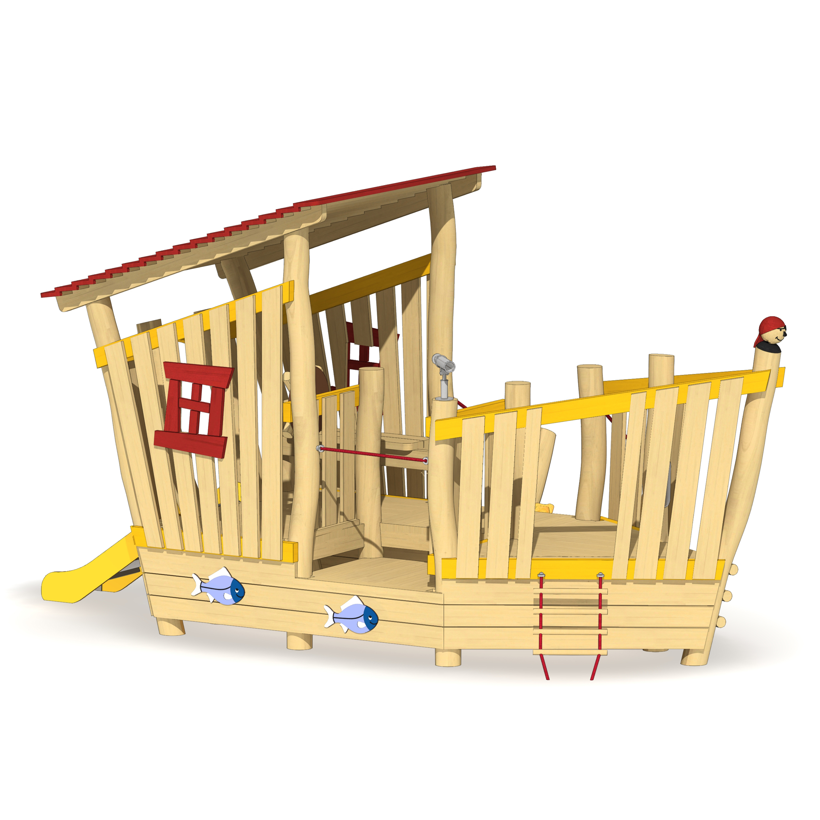 Mini-Spielschiff Laurenz Ansicht 2