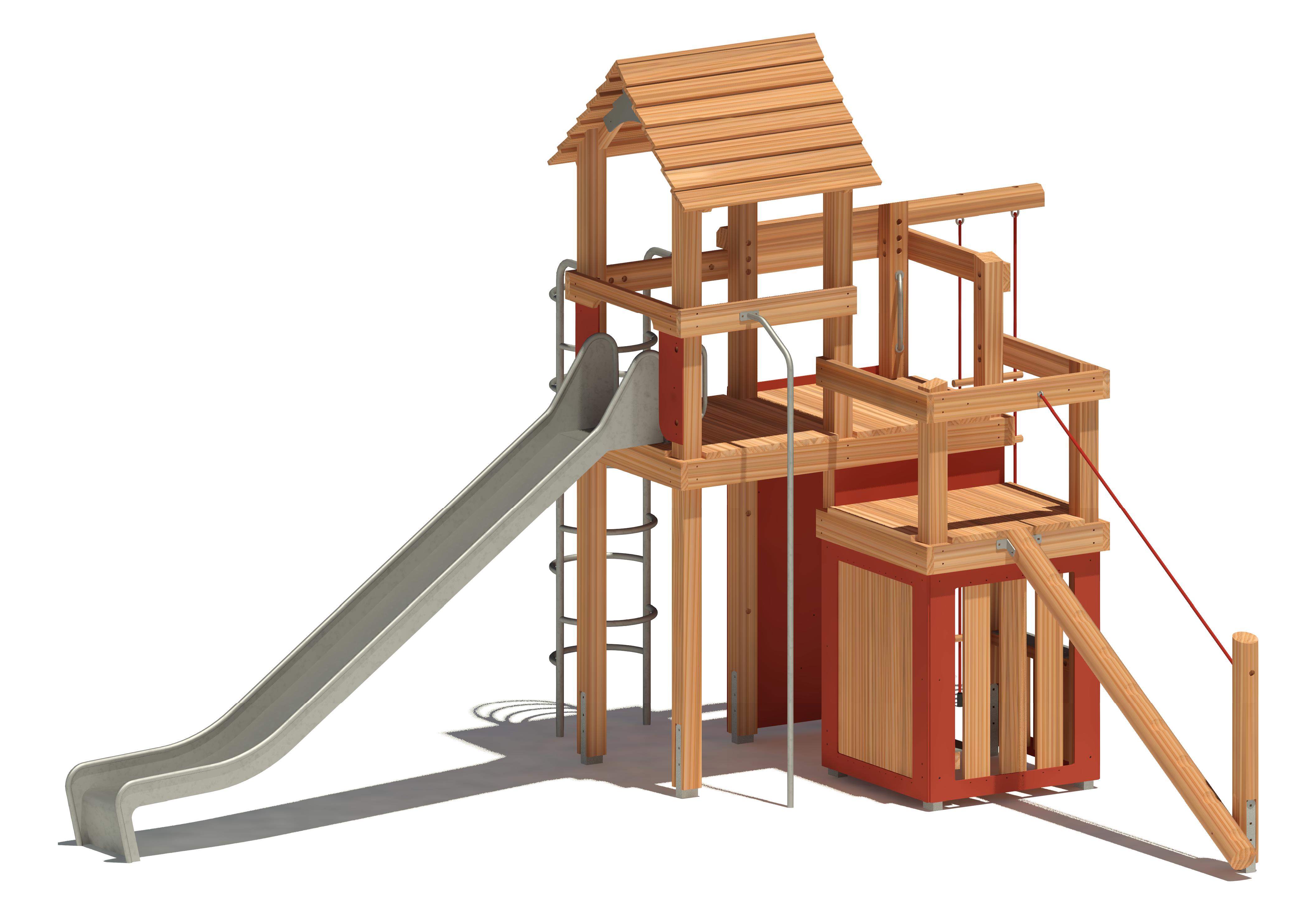 Spielturm Alma 9390 Ansicht 2