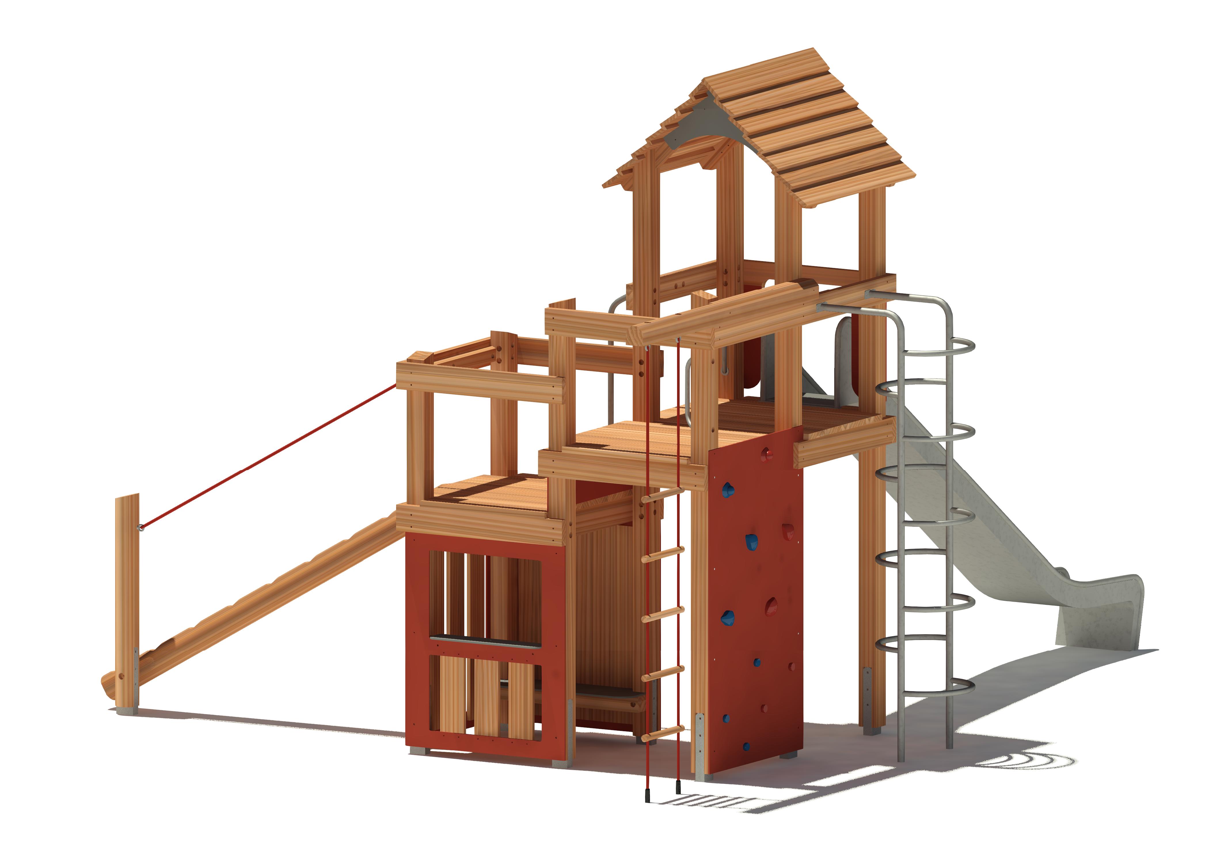 Spielturm Alma 9390 Ansicht 3