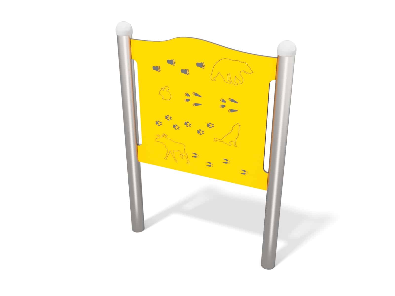 Lerntafel Tierspuren Ansicht 2