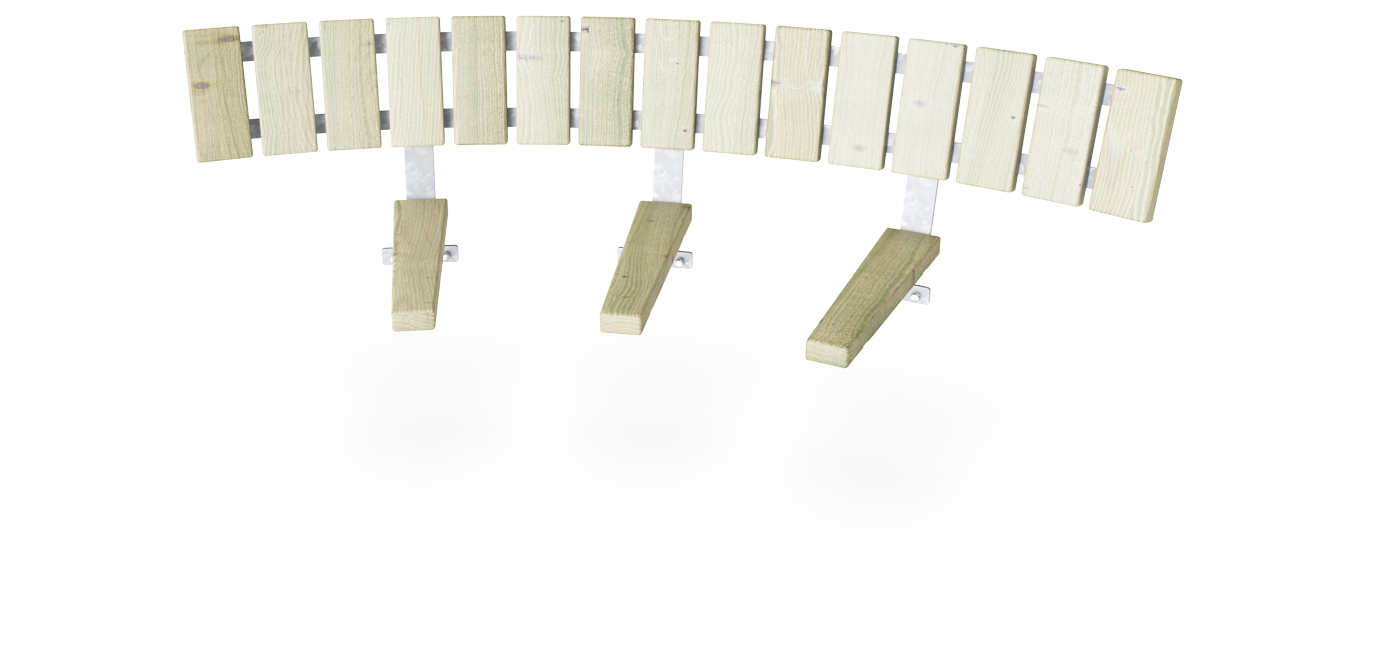 Rumba Rückenlehne, 60° aussen PAR1035 Ansicht 6