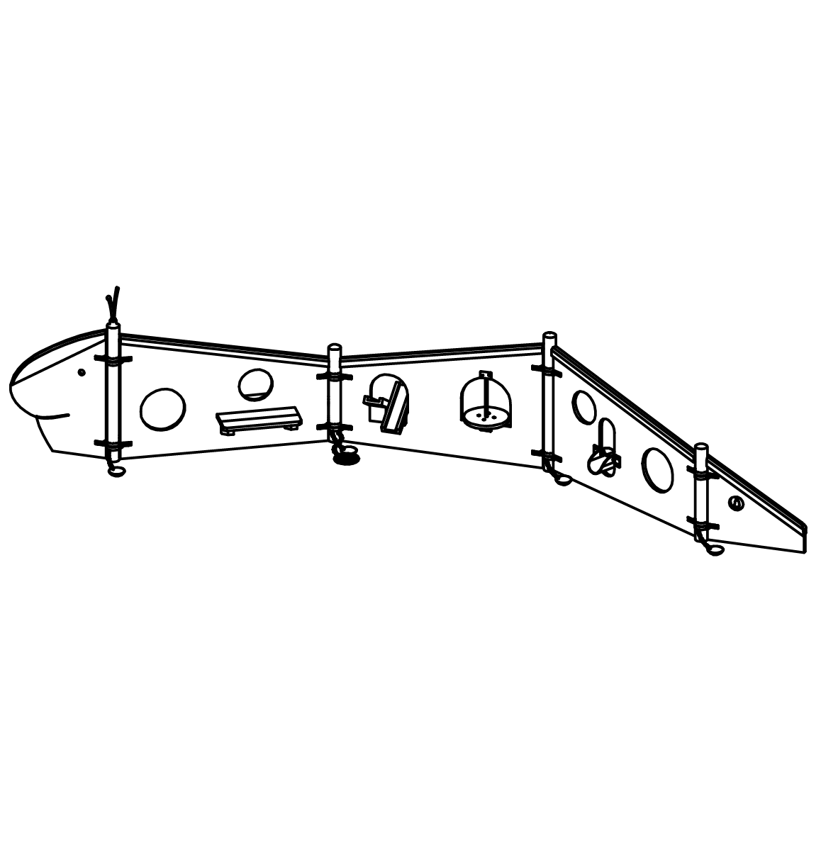 Raupe Variante 01 Ansicht 2