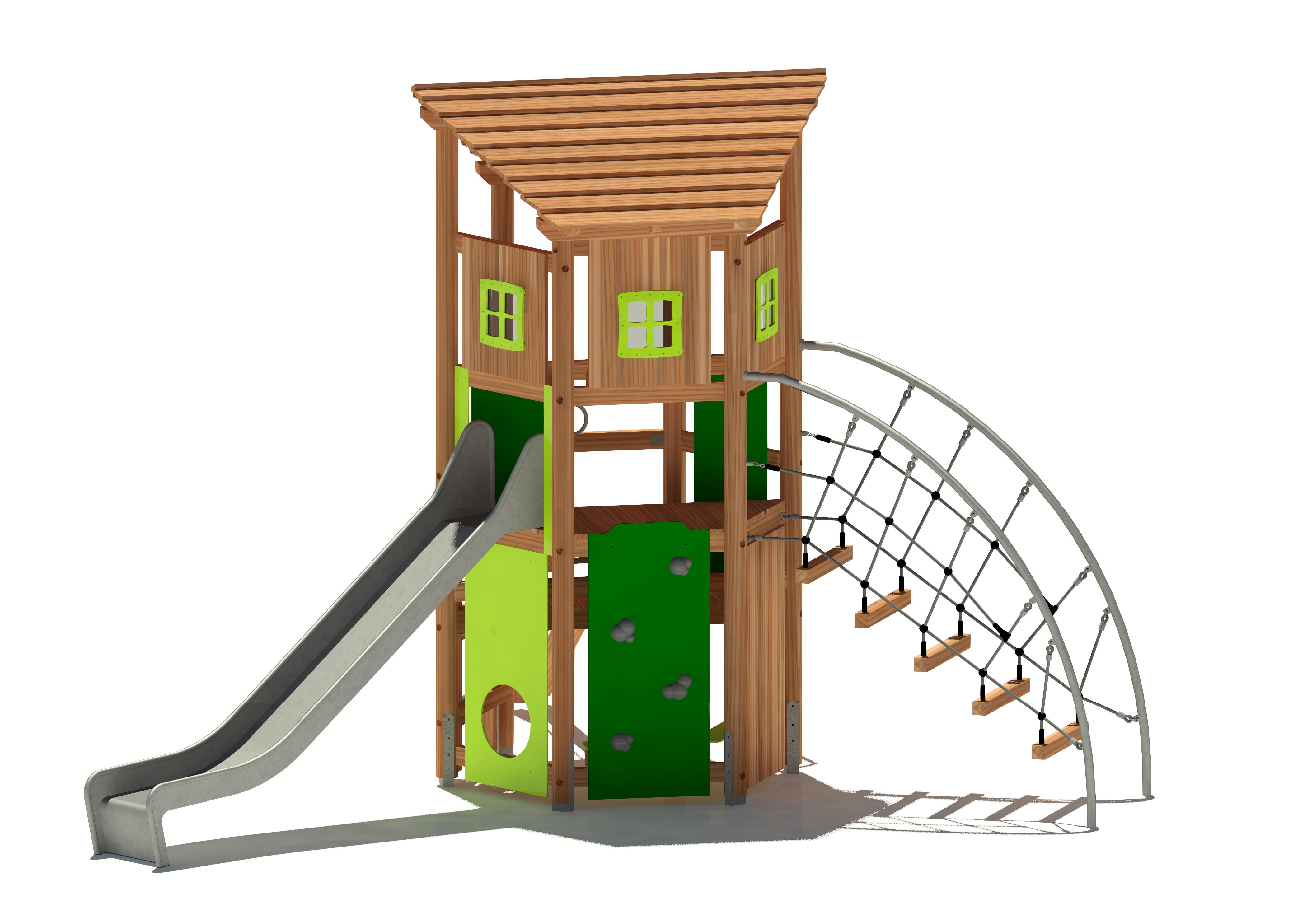Spielturm Beatus 5615 Ansicht 3