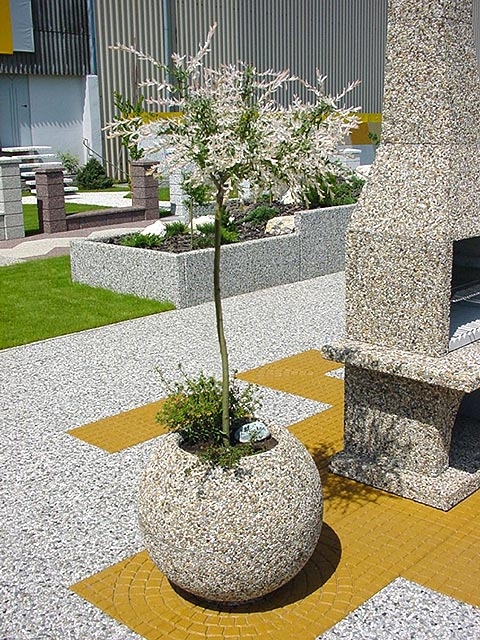 Blumentopf Globe Ansicht 3