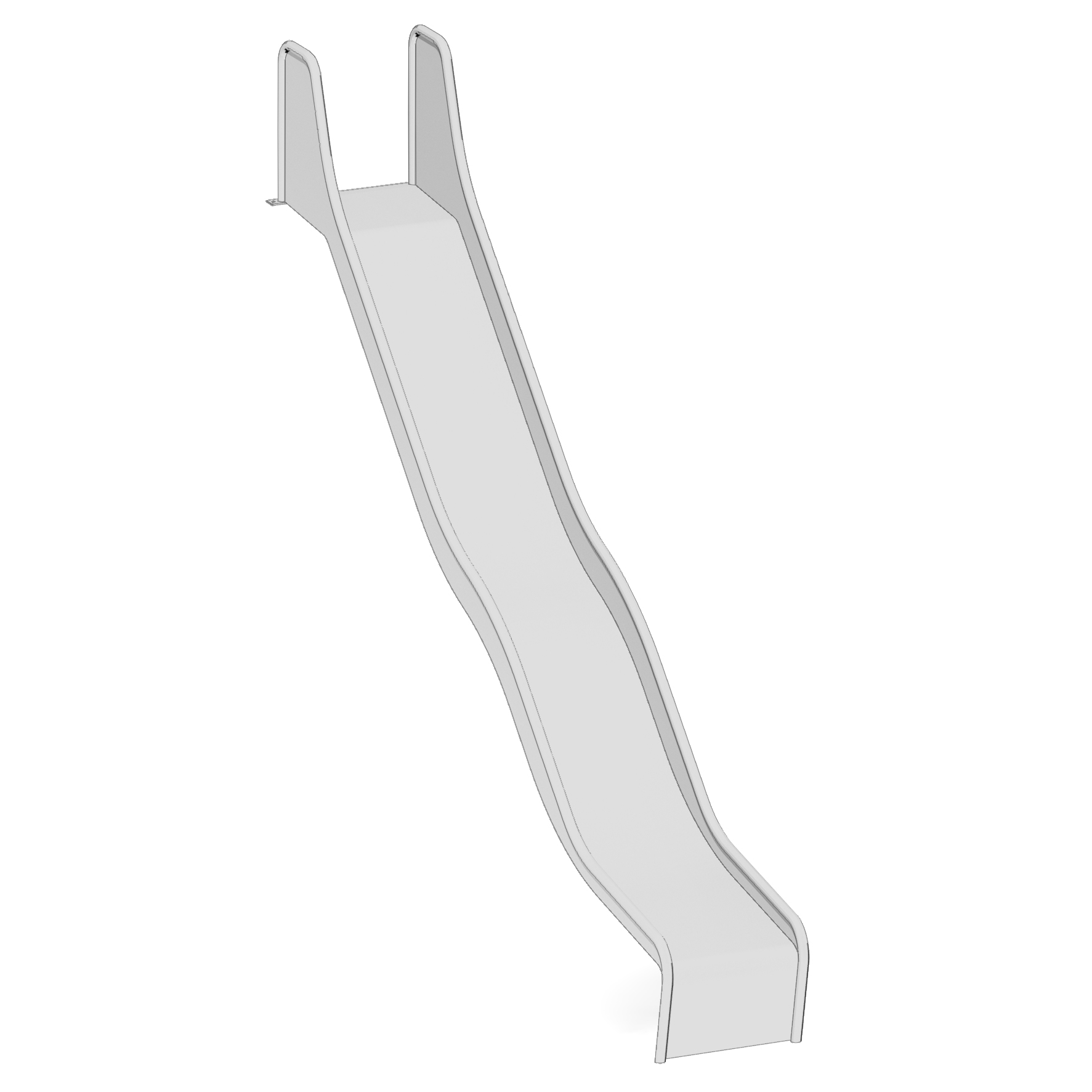 Wellen-Anbaurutsche 50xPH195cm Ansicht 2