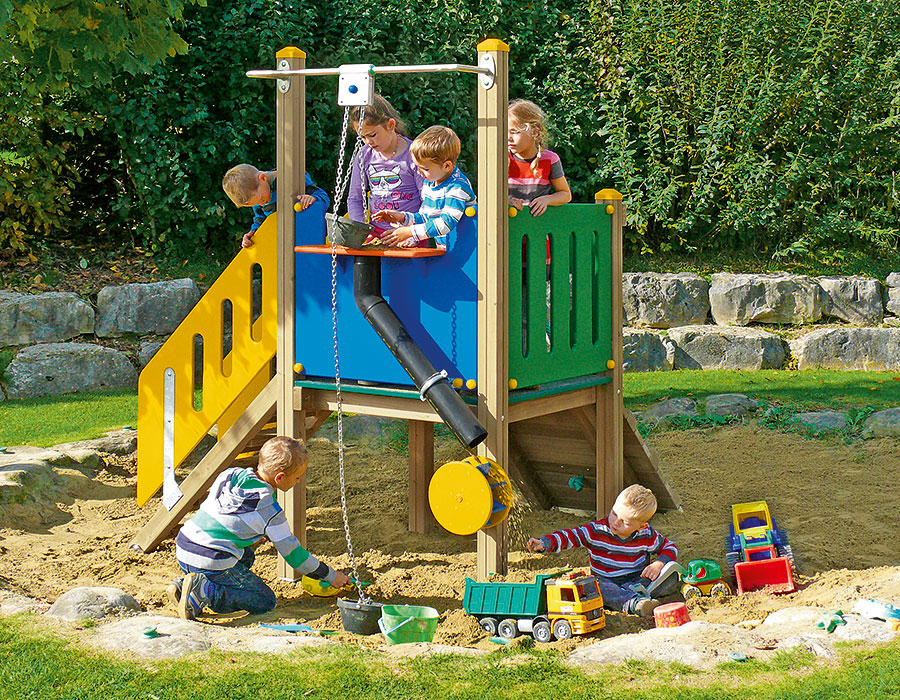 Sandspielanlage Ansicht 4