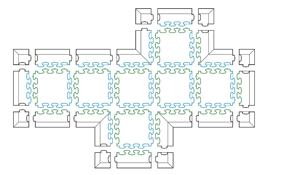 Puzzle Mat 3D ® Rennstrecke Set 1 Ansicht 5