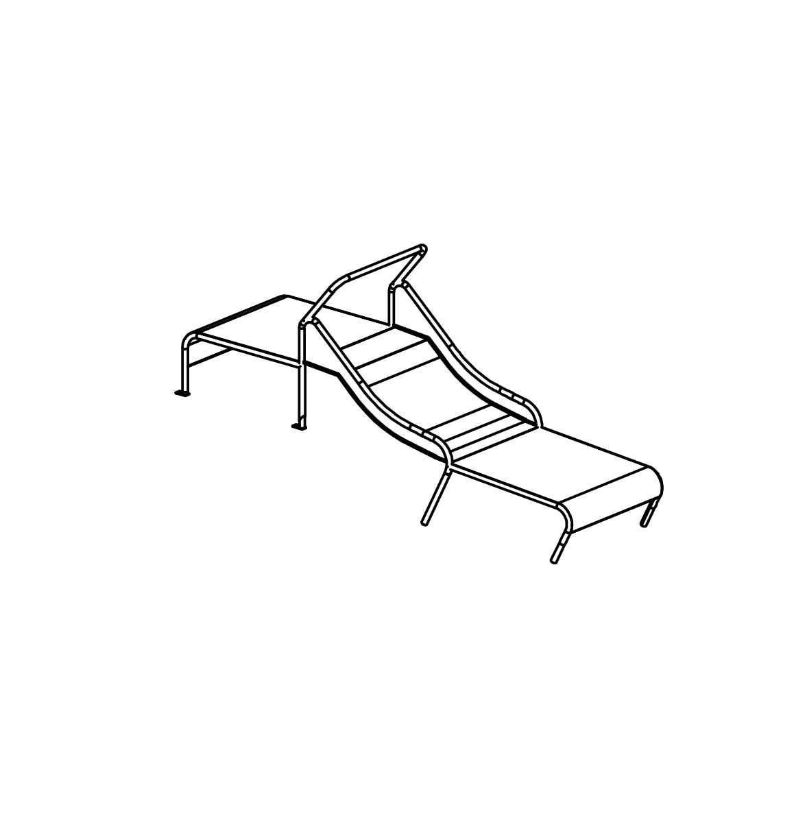 Edelstahlrutsche Ansicht 2