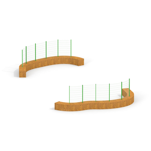 Multiarena aus Holz Ansicht 2