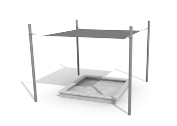 bimbo Kombi Abdeckung 300 x 300 cm Ansicht 6
