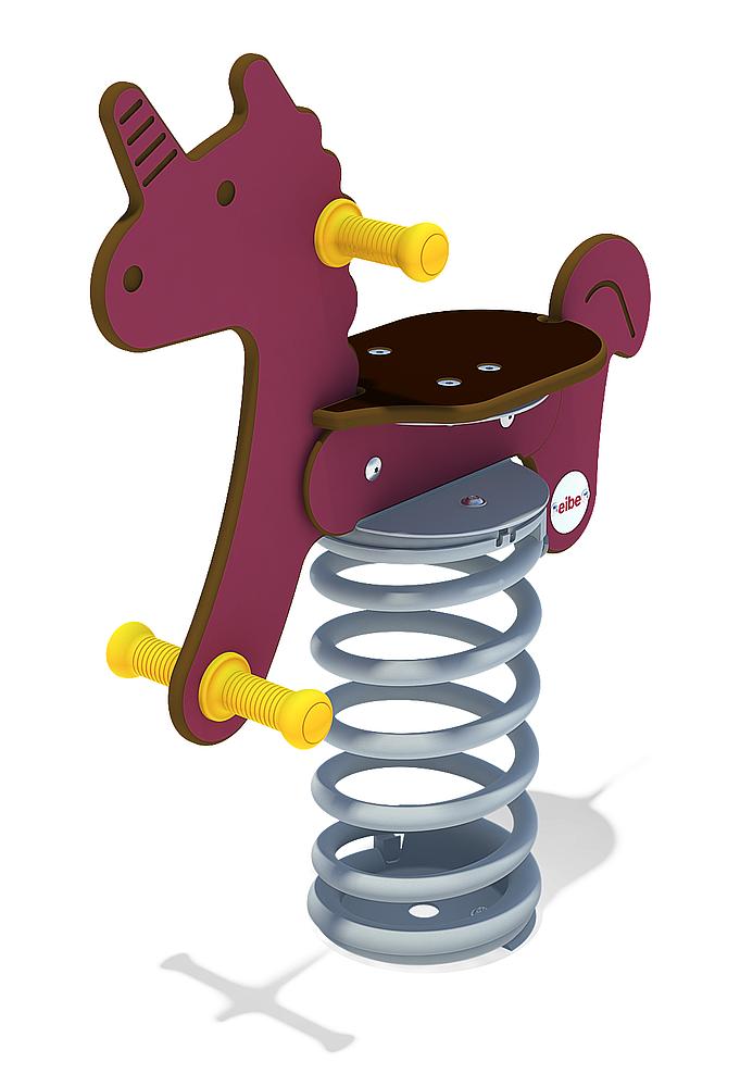Federwippe Einhorn Ansicht 4
