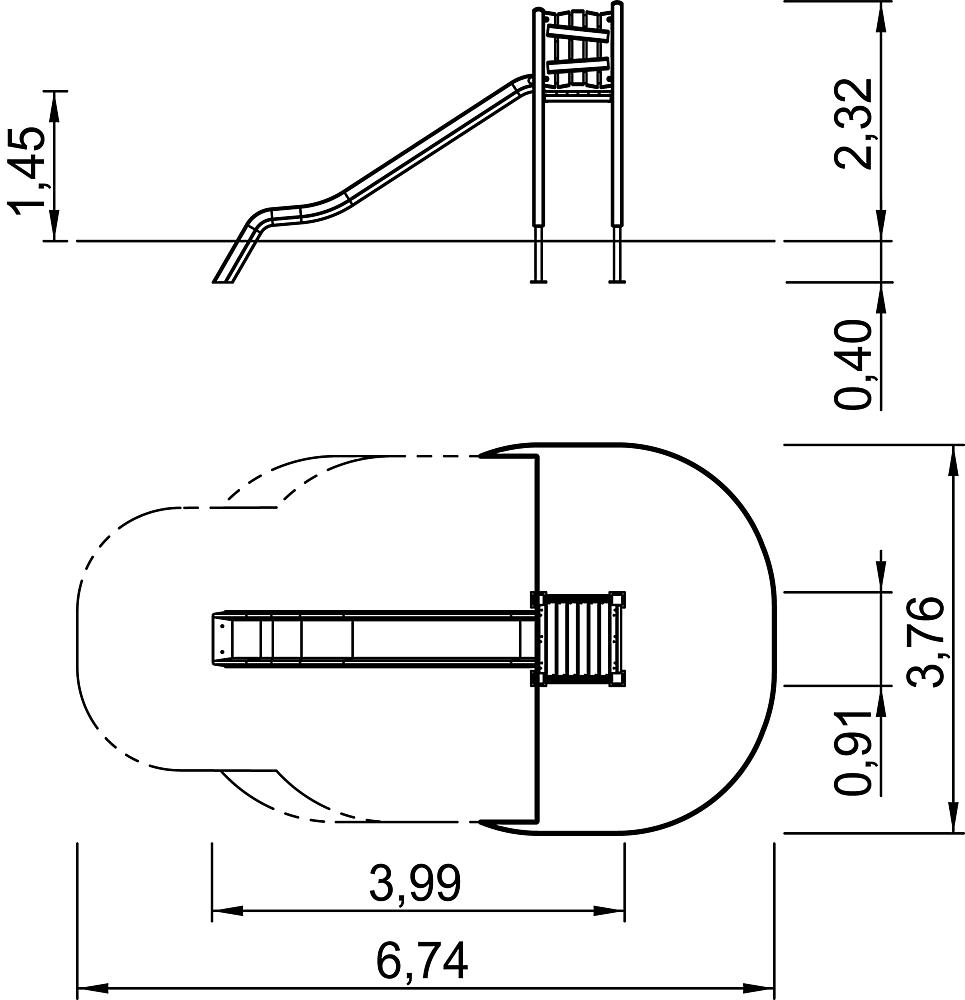 Rutschenaufstieg PH 145, Solo Ansicht 5