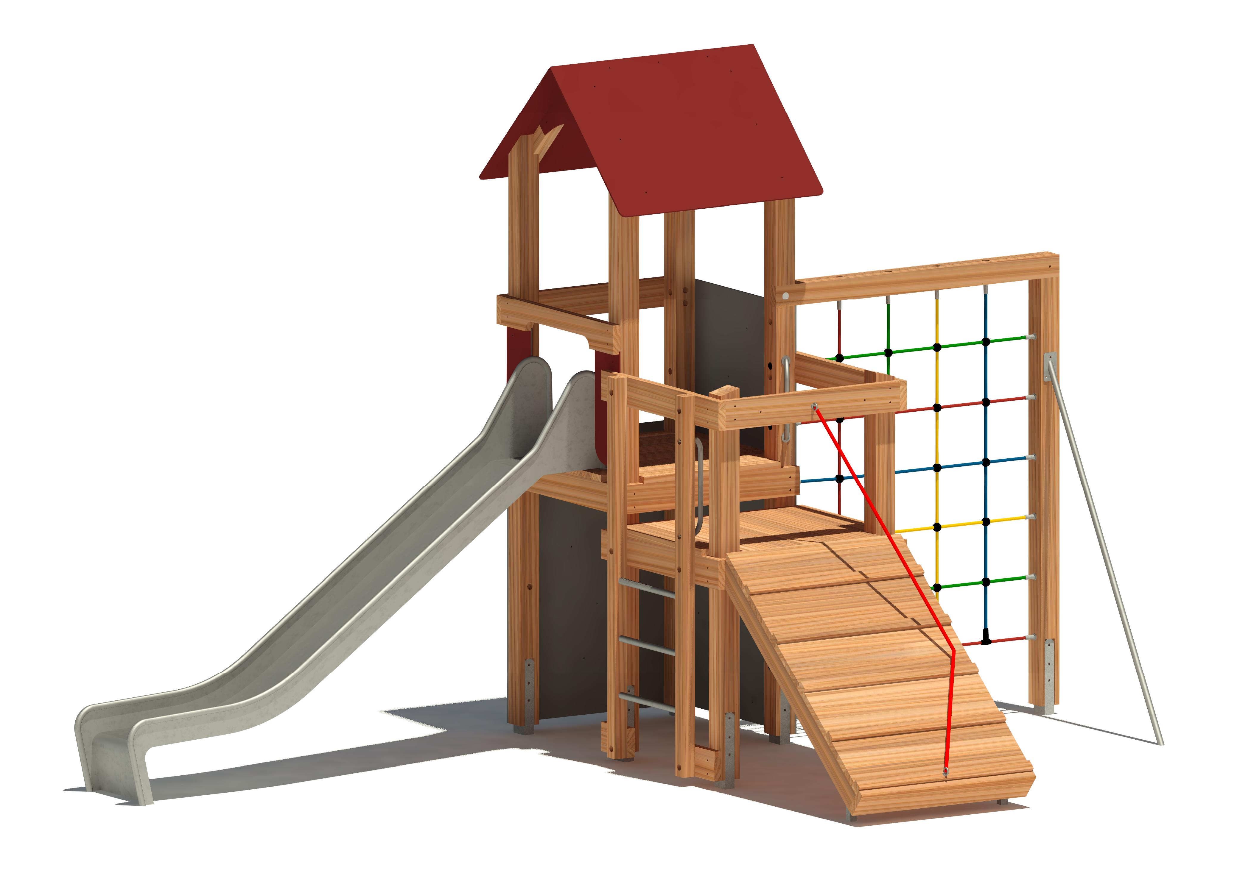 Spielturm Alex 9330 Ansicht 2