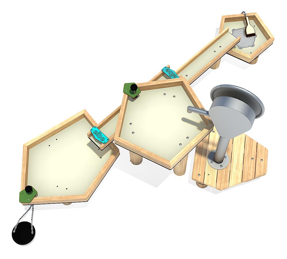 Wassermatschanlage Calla Ansicht 6