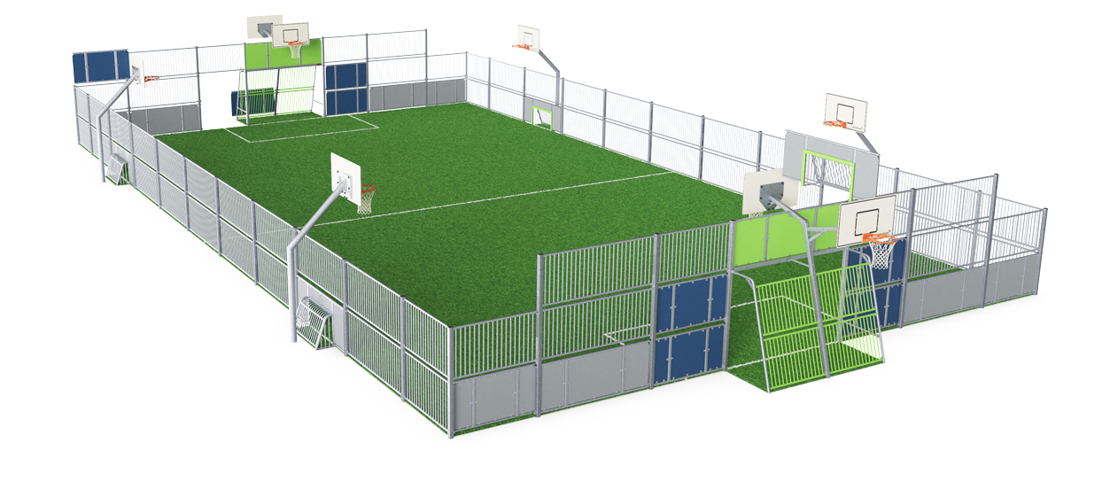 MUGA, 16x 31, HDPE FRE601001 Ansicht 2