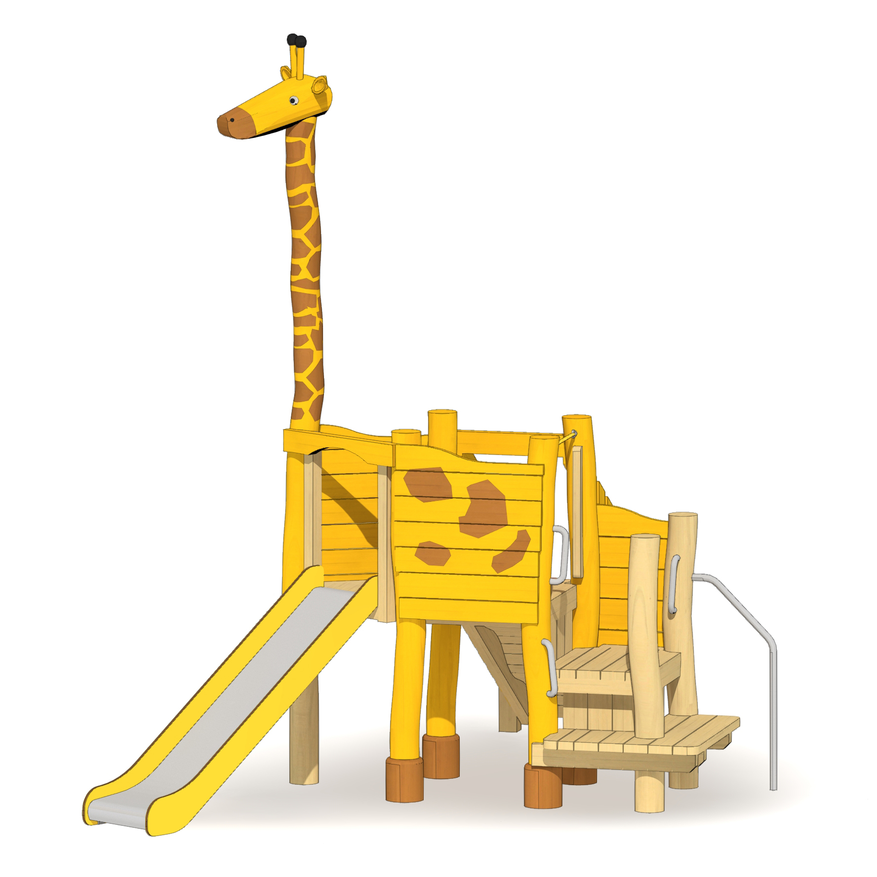 Kleinkindanlage Giraffe Ansicht 2