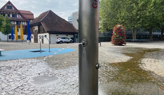 Wasserspielsäule 2