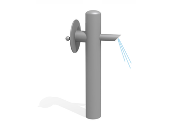 Wasserspielsäule 2 Ansicht 4