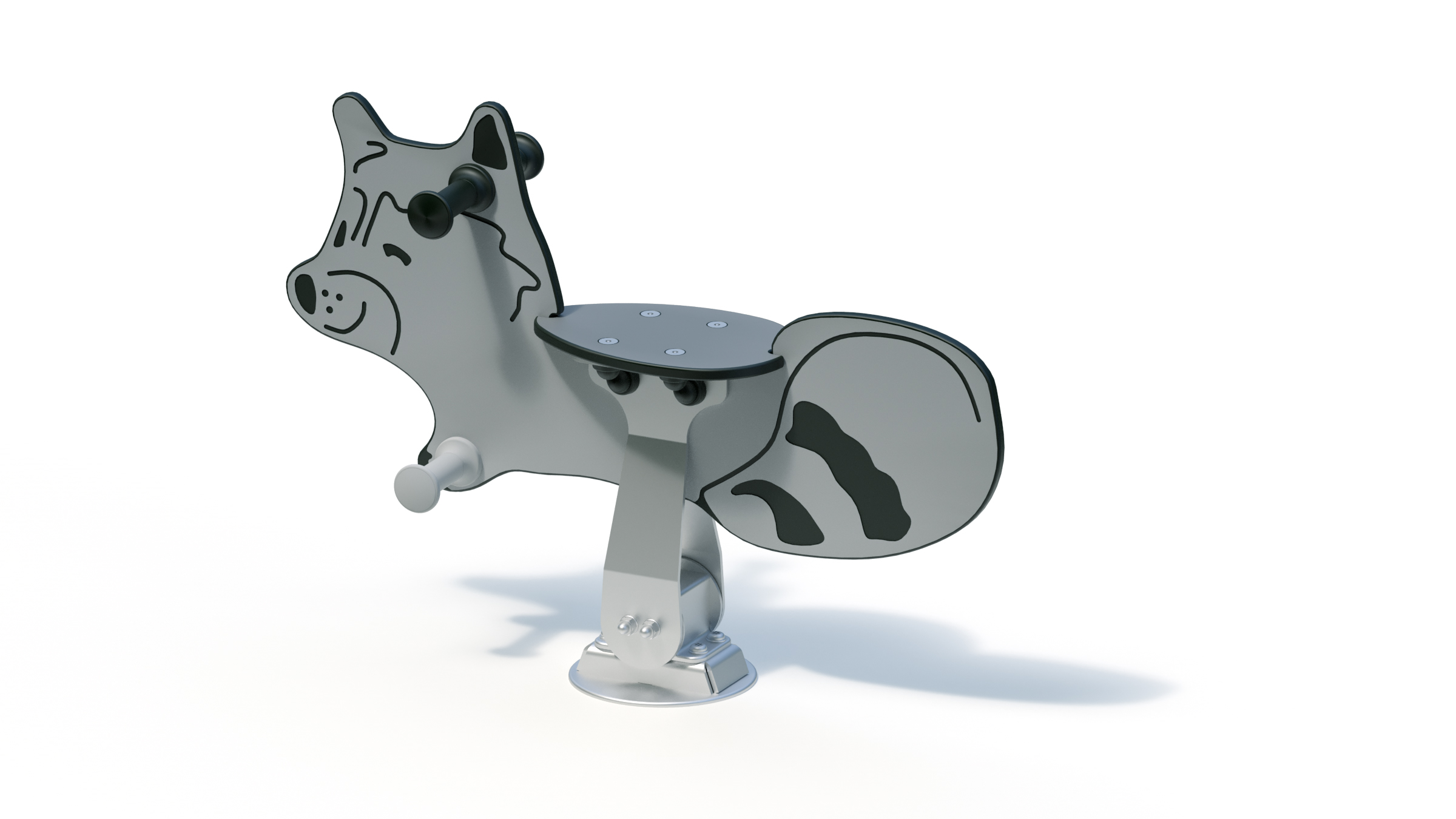 Wipptier Waschbär Ansicht 2