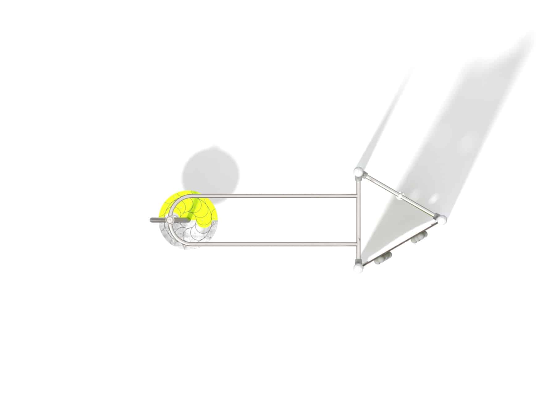 Kletterwand mit Karussell Ansicht 4