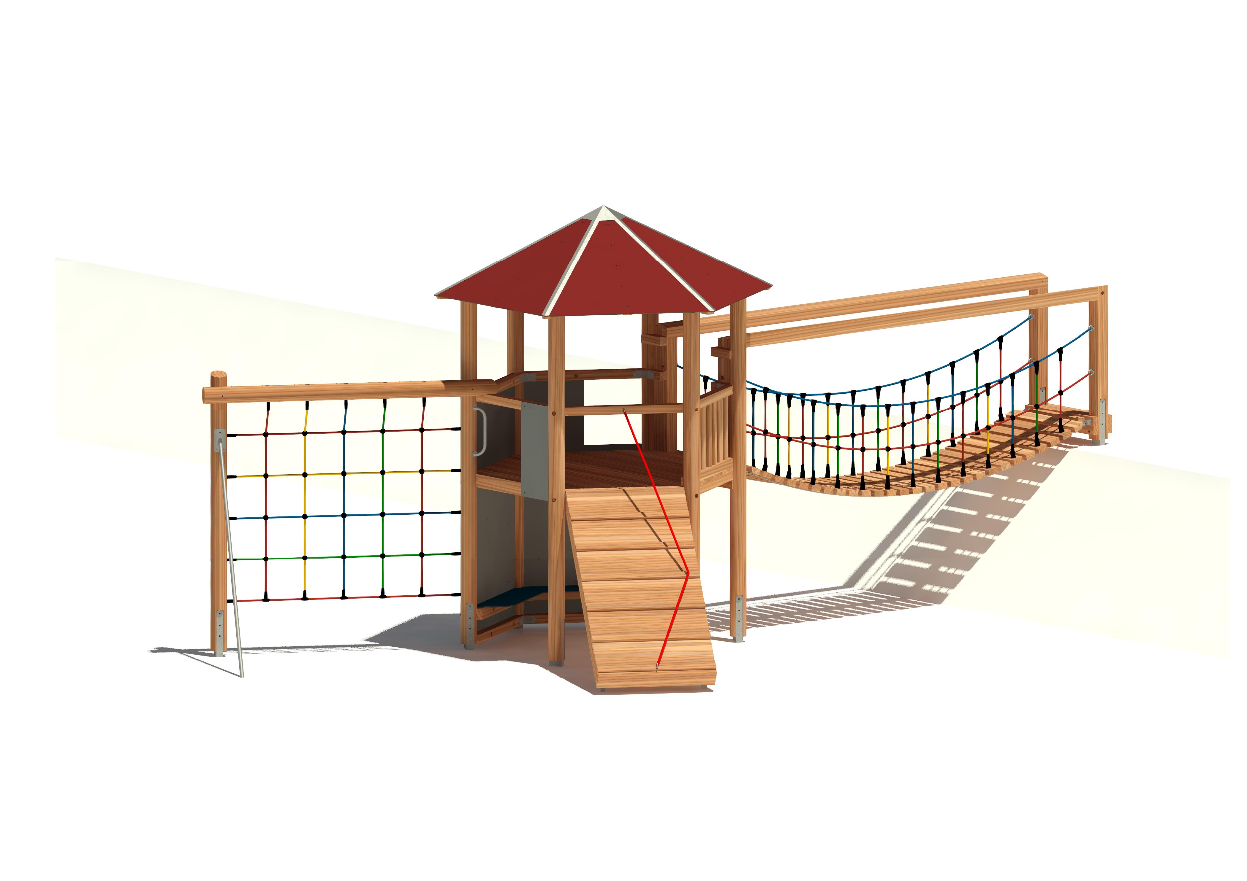 Spielturm Babette 8635 Ansicht 4