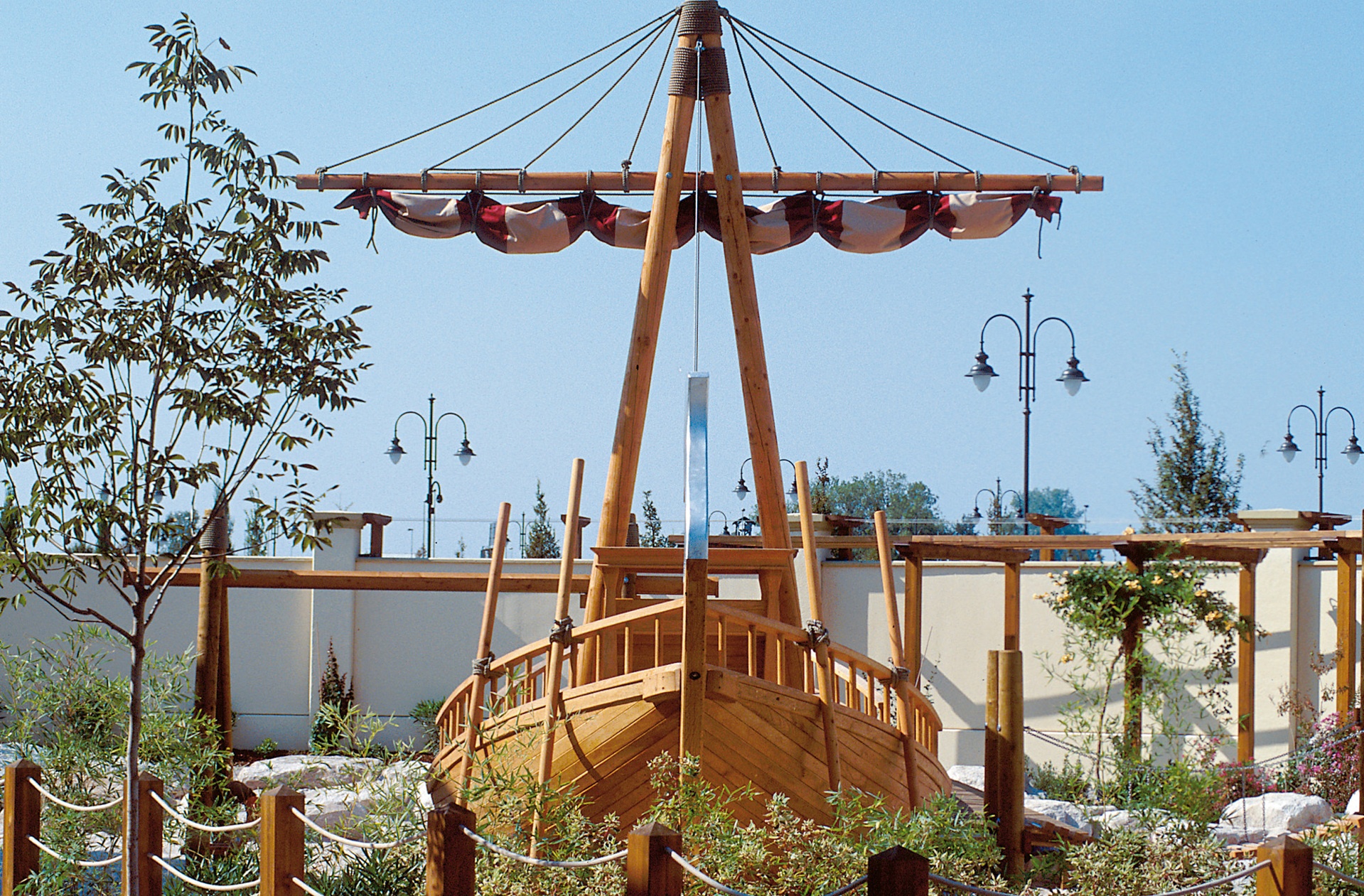 Schiff \"Nil-Galeere\" Ansicht 4