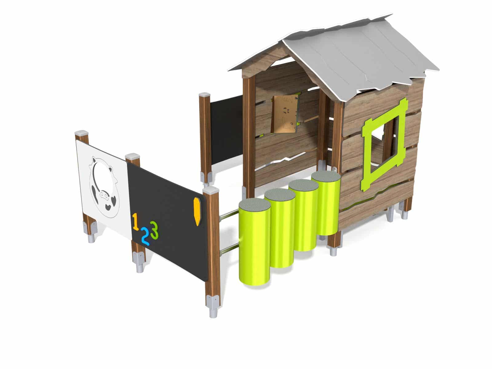 Spielhaus Cow Ansicht 2
