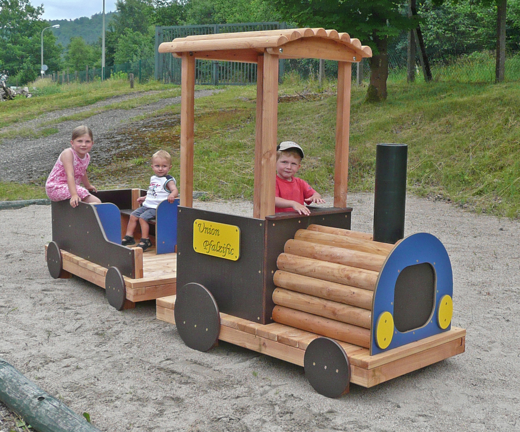 Eisenbahn Union Pfalzific Ansicht 2