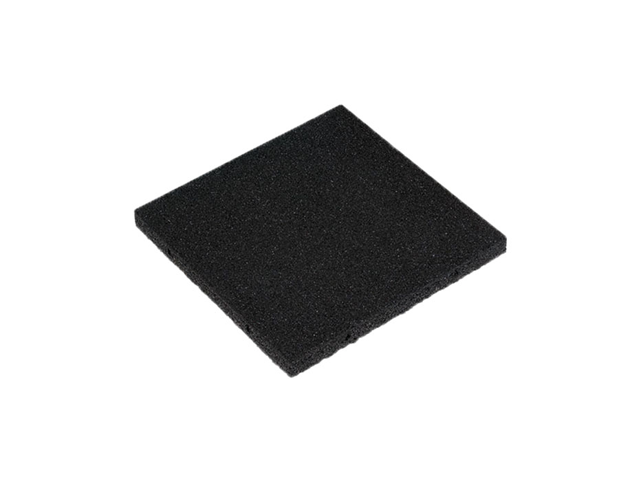 Vollgummiplatte Flex 60 mm schwarz, Fallhöhe bis 180 cm Ansicht 2