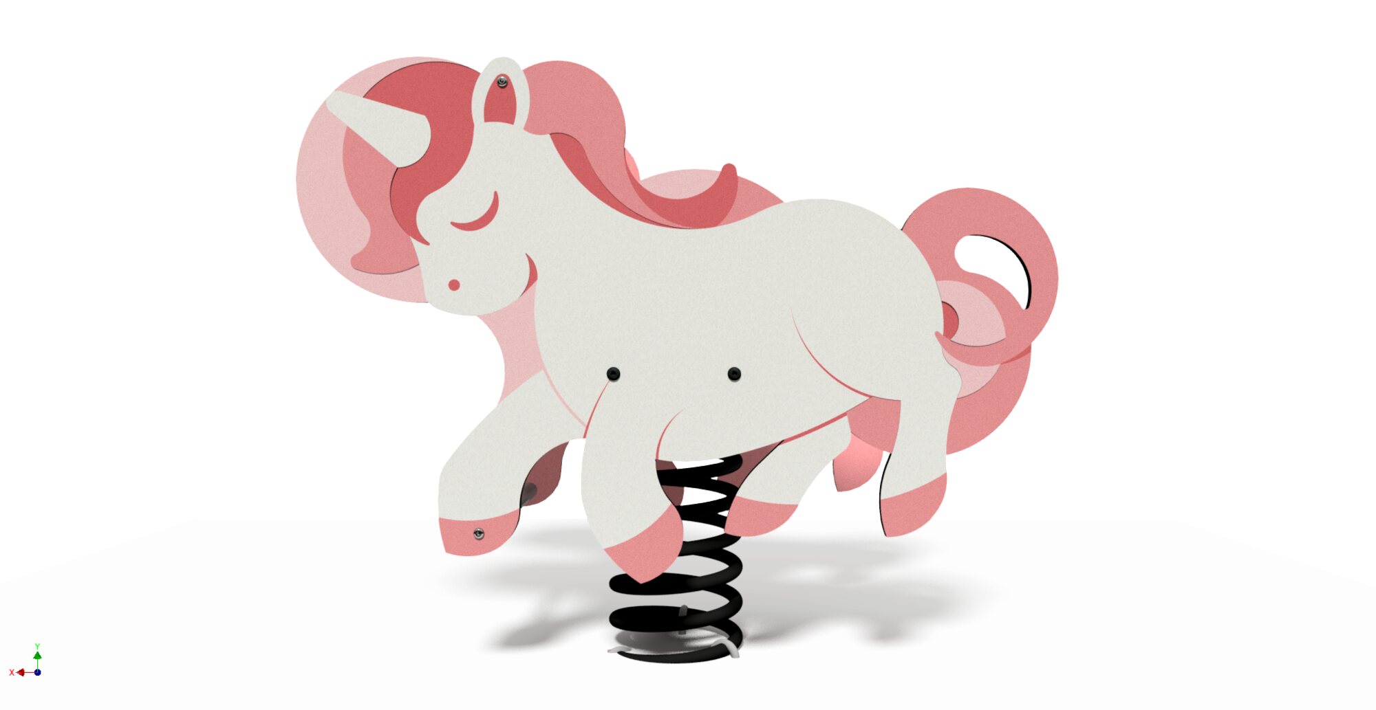 Wipptier Einhorn Ansicht 3