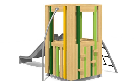 Spieltürmchen KAR - lasiert