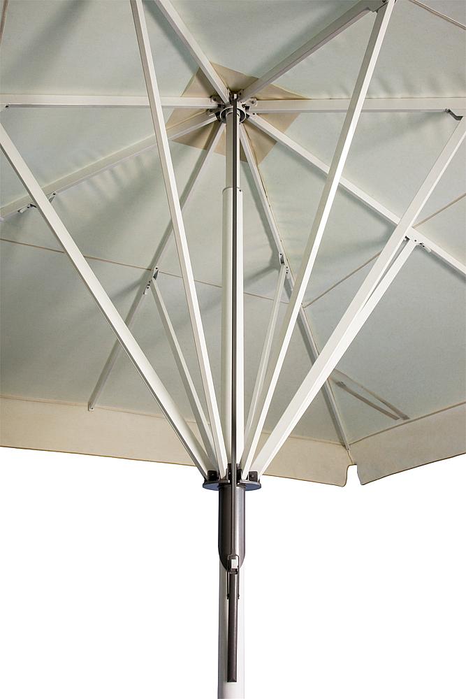 Sonnenschirm Quadrat 5,00x5,00 m Ansicht 6