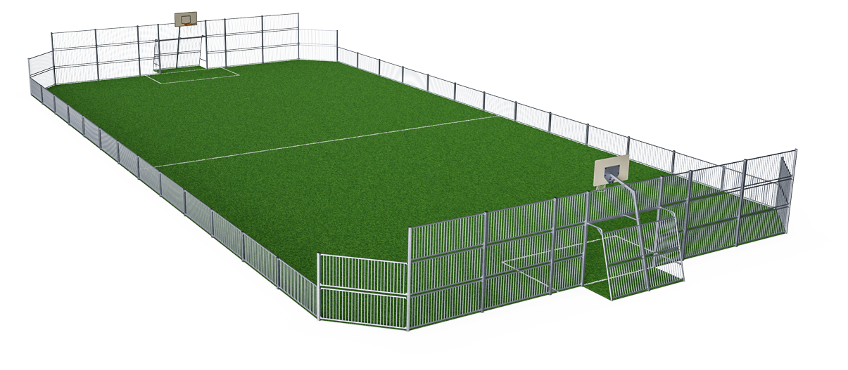 MUGA, 19 x 39 m FRE603001 Ansicht 2