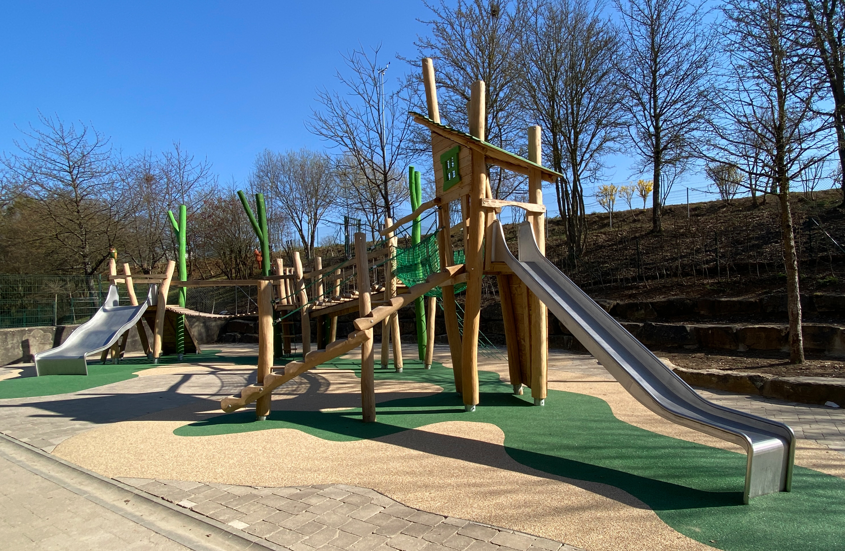 Kletterwald Kleinblittersdorf Ansicht 5