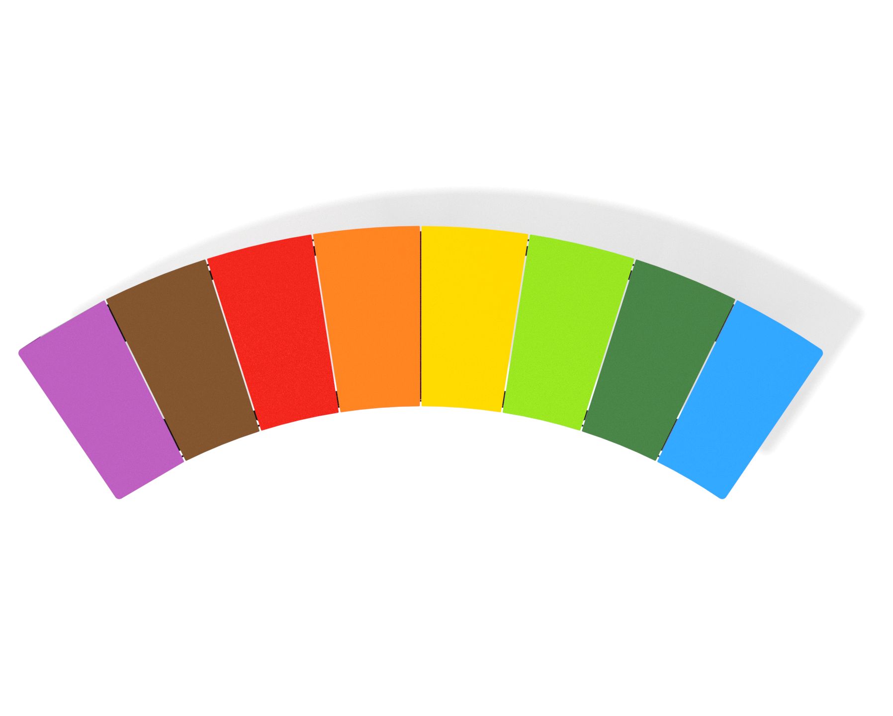 Bunte Bank Ansicht 3