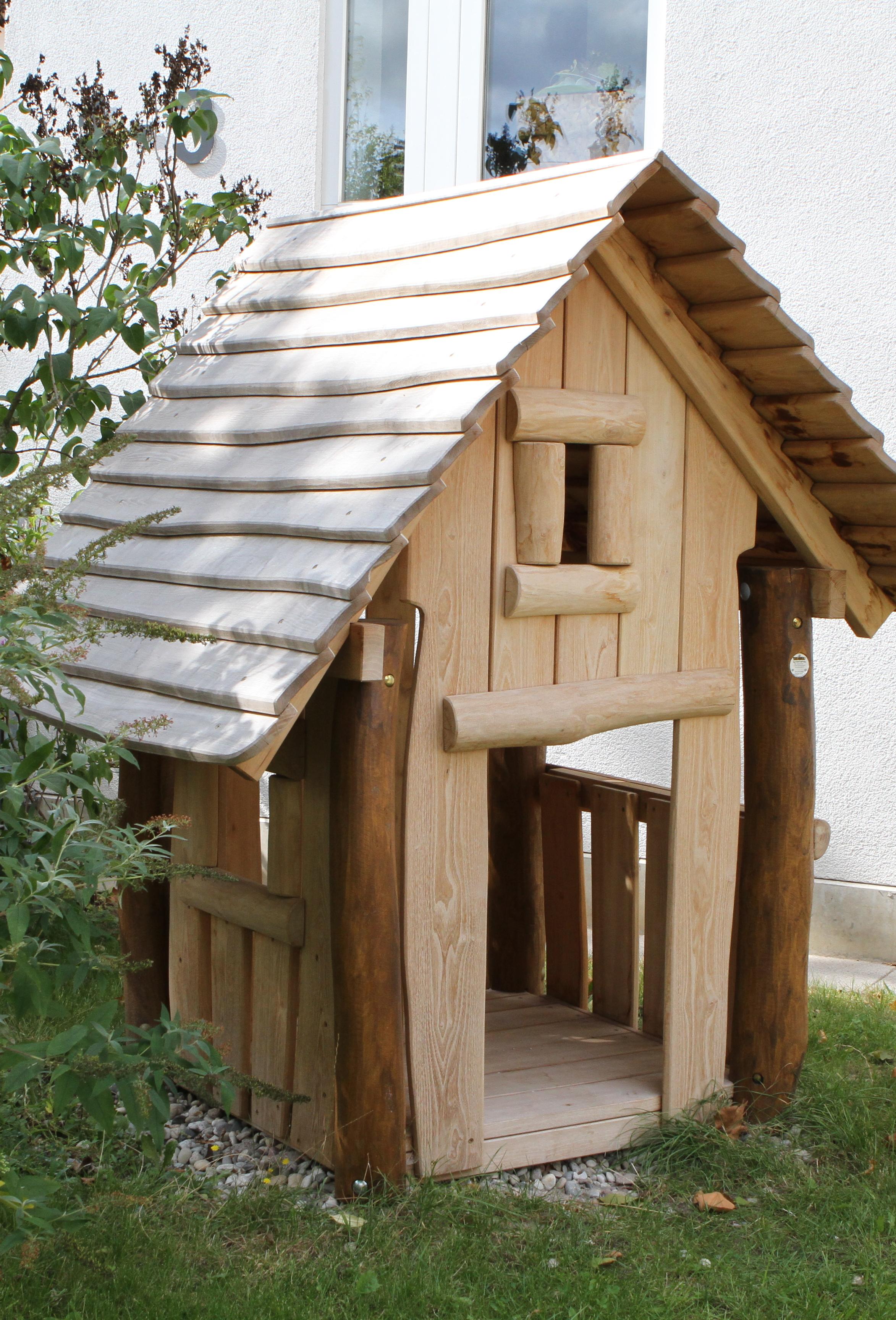 Spielhaus Olaf mit Boden Ansicht 4