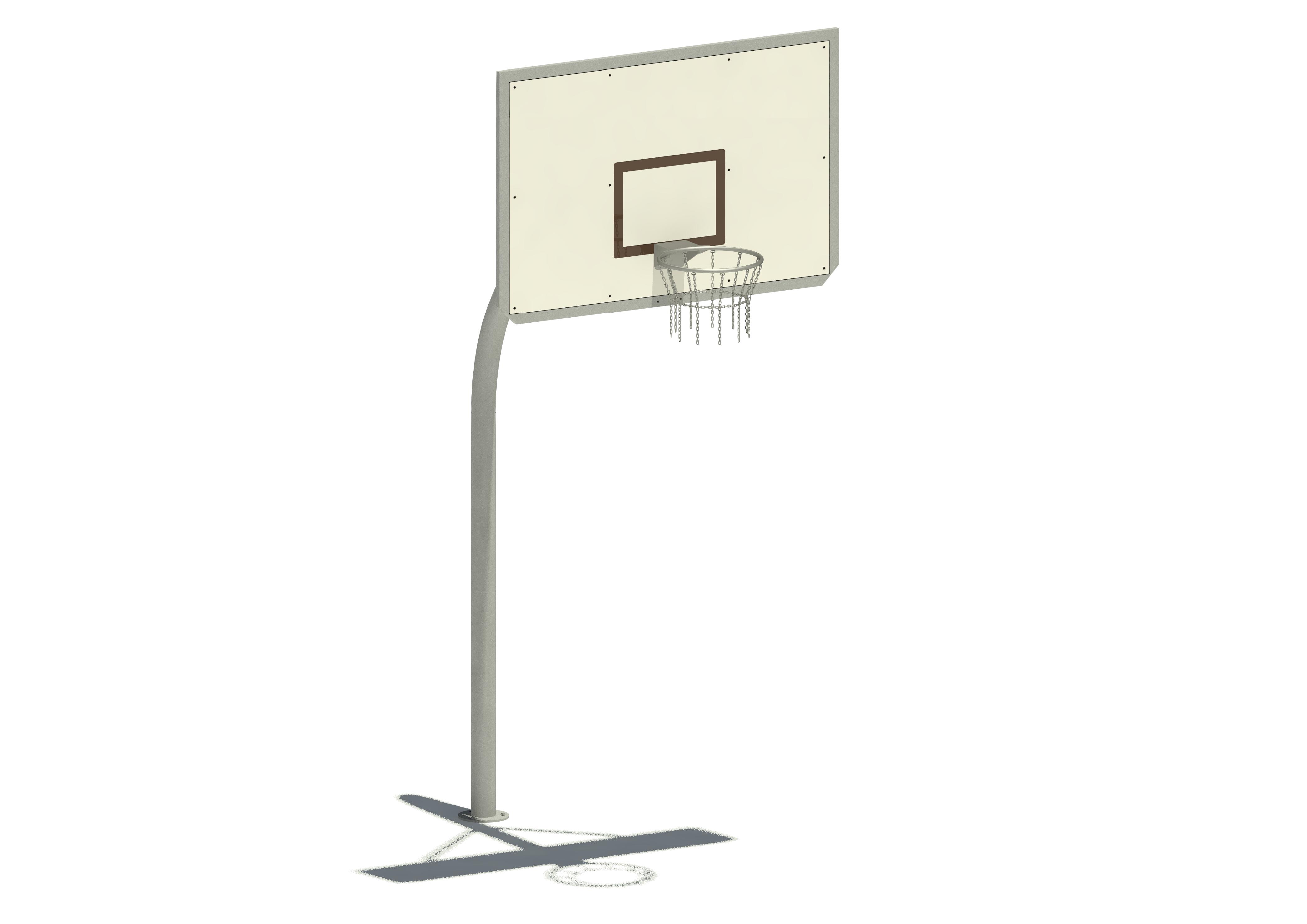 Streetballanlage Zielbrett groß 1040 Ansicht 2