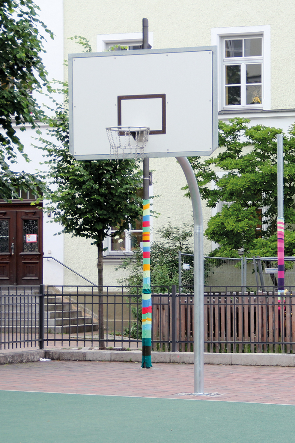 Streetballanlage Zielbrett groß 1040 Ansicht 3