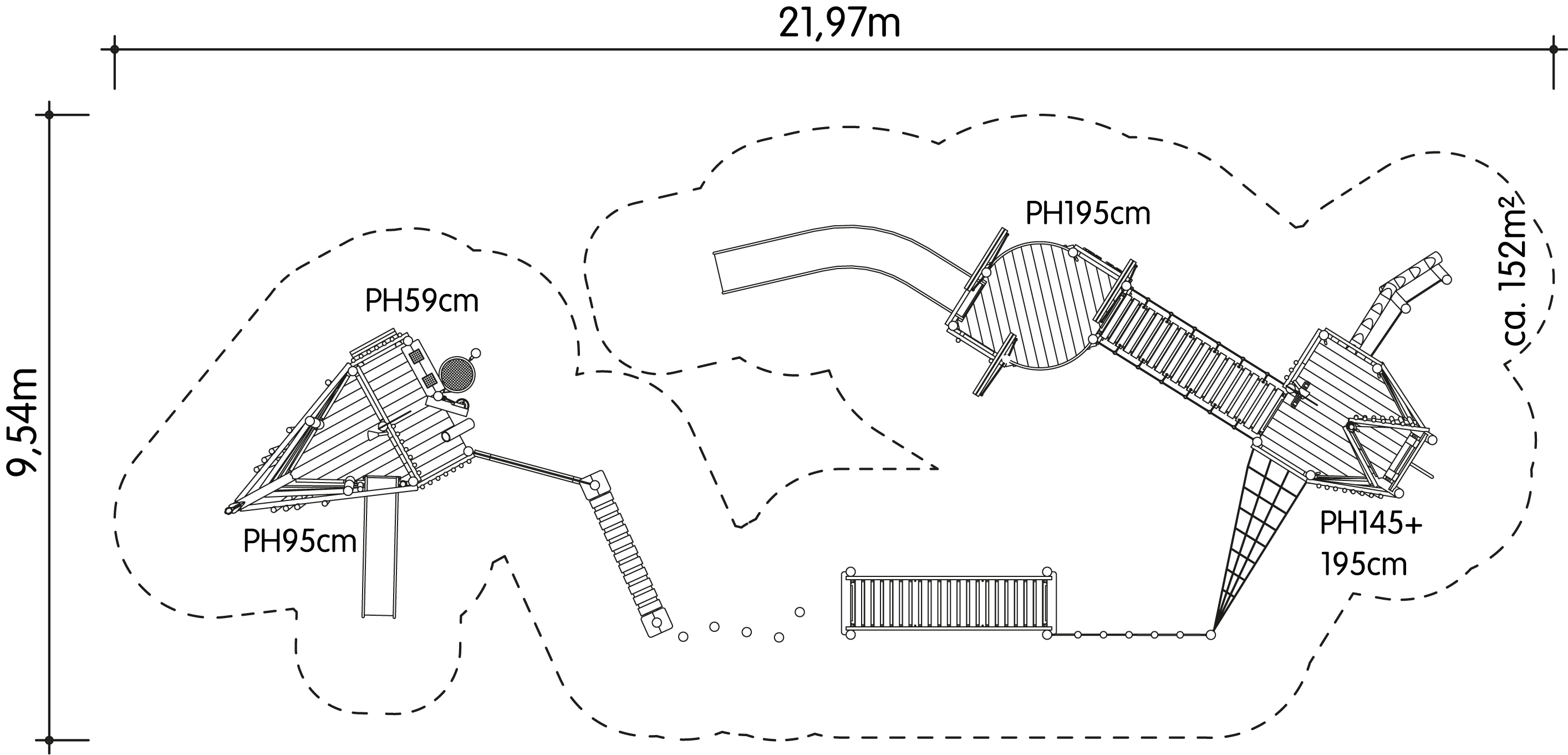 Spielschiff-Parcours Buschgasse Ansicht 5