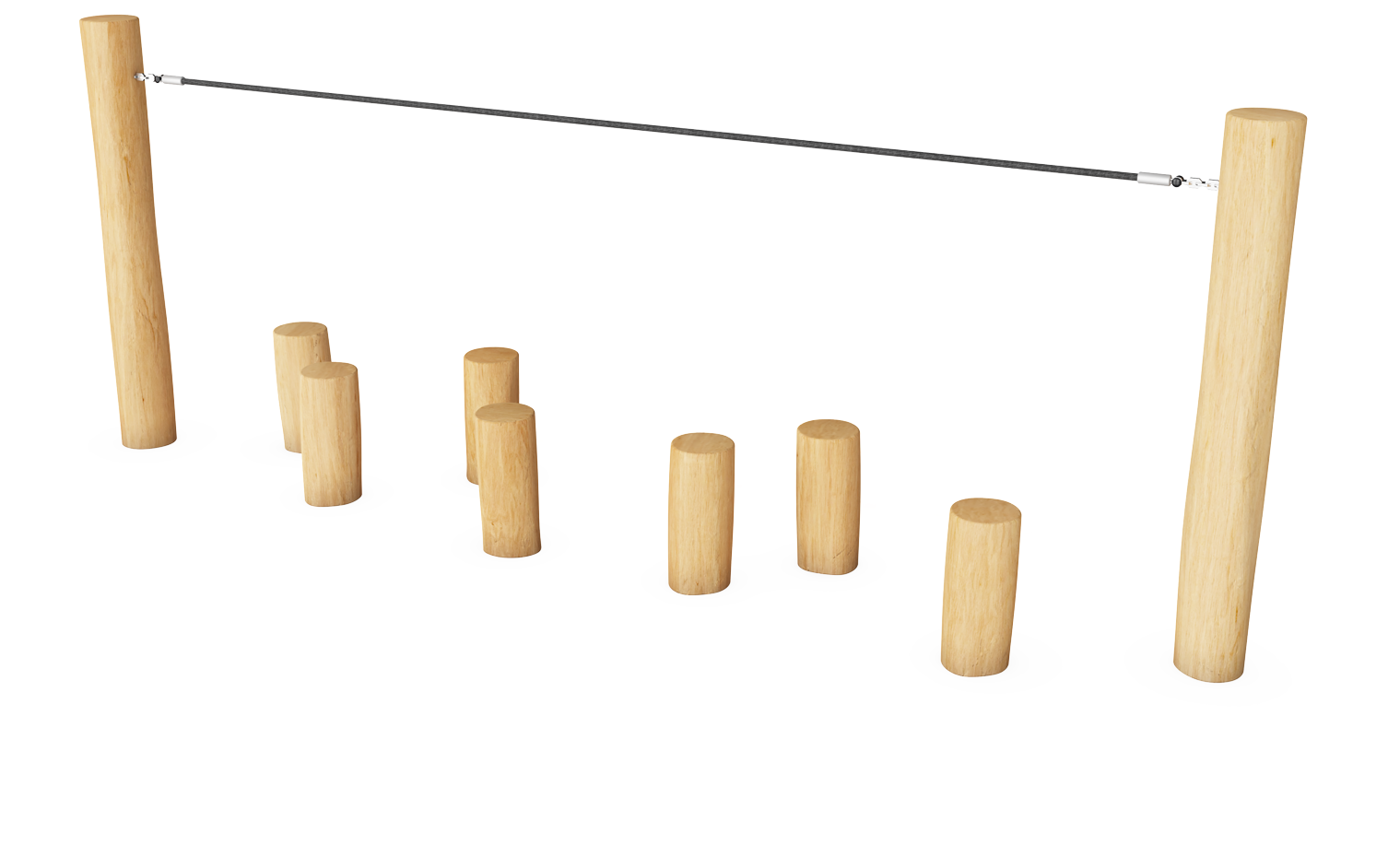 Balancier-Poller mit Seil NRO821 Ansicht 3
