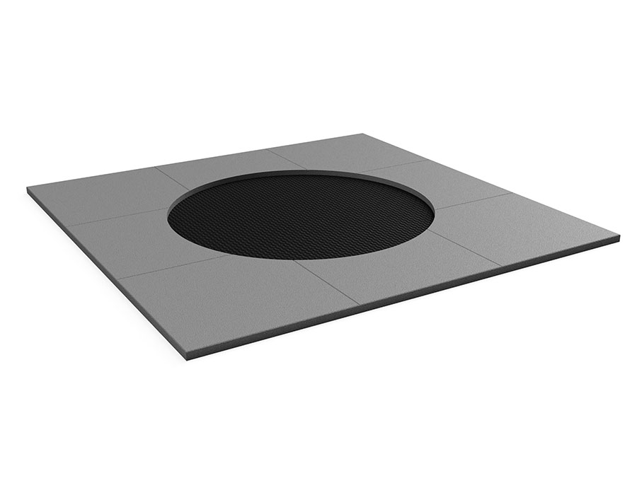 Trampolin Rund Ansicht 2