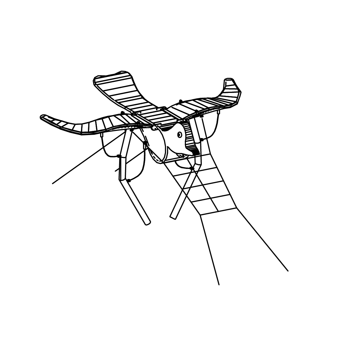 Ornithopter Ansicht 2