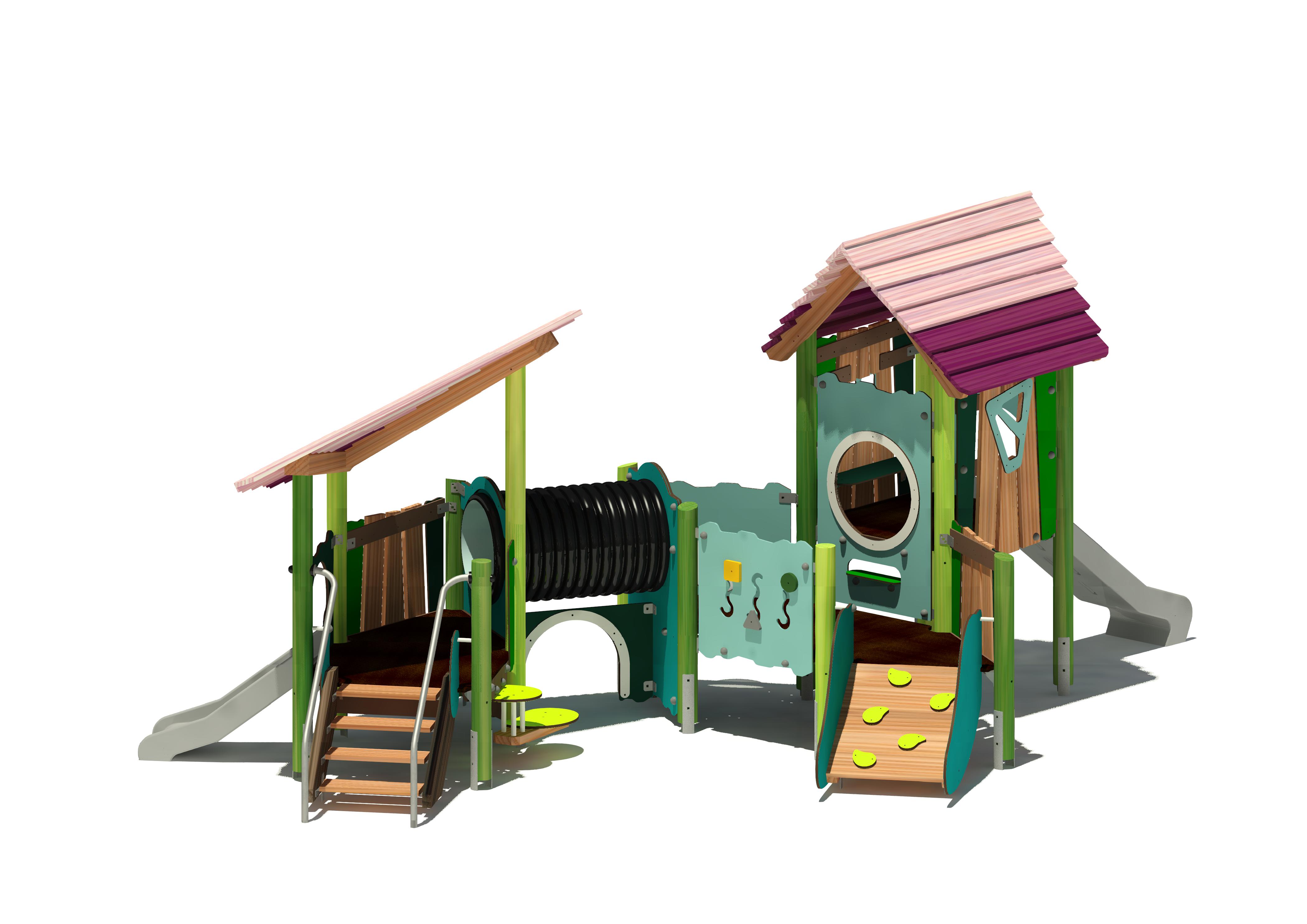 Spielhauskombination BAMZA Femi 59165 Ansicht 5