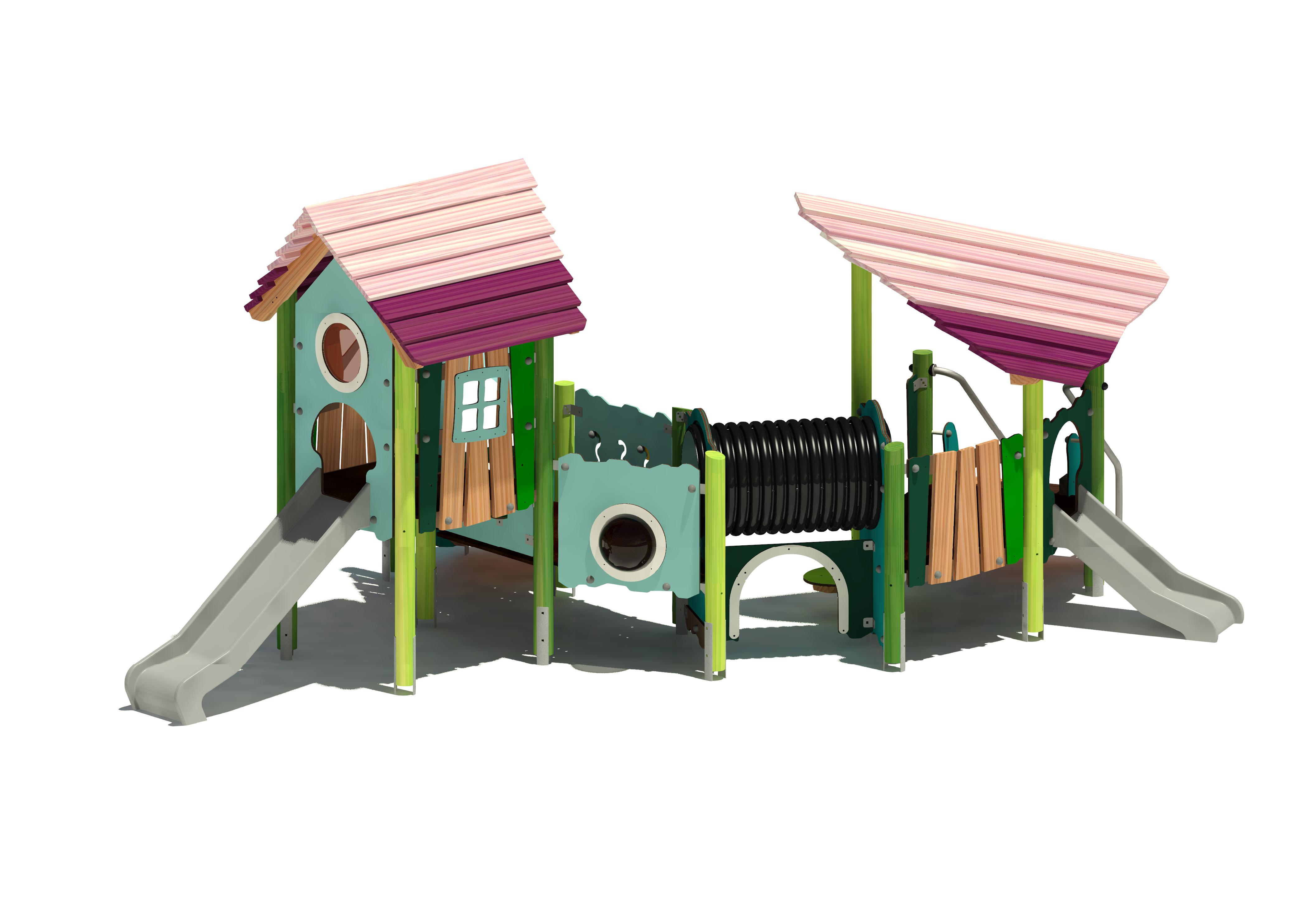 Spielhauskombination BAMZA Femi 59165 Ansicht 6