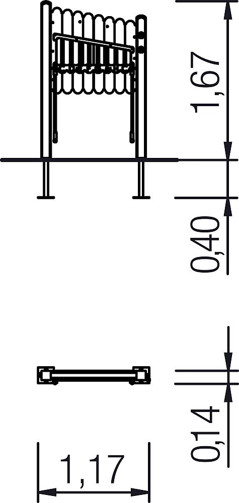 Elefanten-Xylophon Ansicht 4